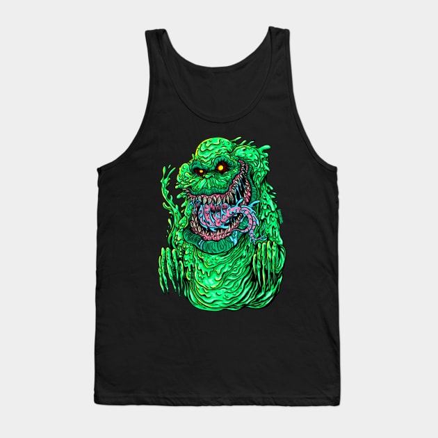 Gross Ghost Tank Top by Robisrael